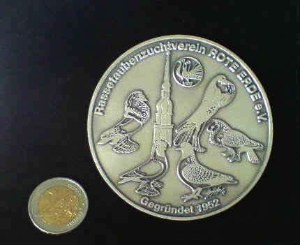 Die Erinnerungsmedaille zur VDT-Schau 2008