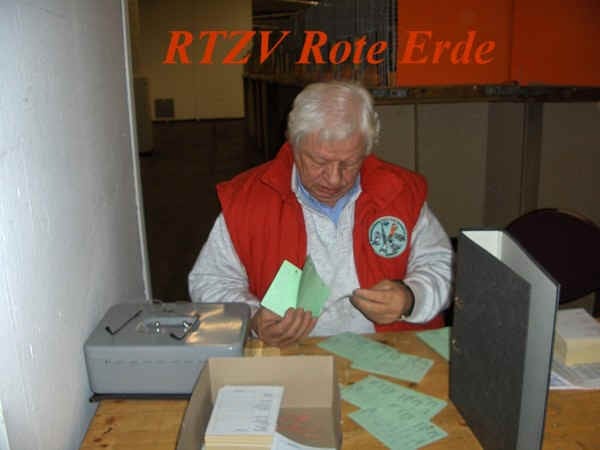 N. Dietrich bei der Verkaufsschau, 57. VDT-Schau 2008 in Dortmund