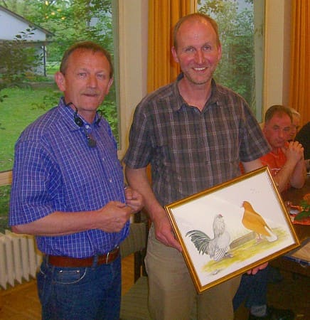 U. Freiberger bei seiner Verabschiedung aus dem Vorstand