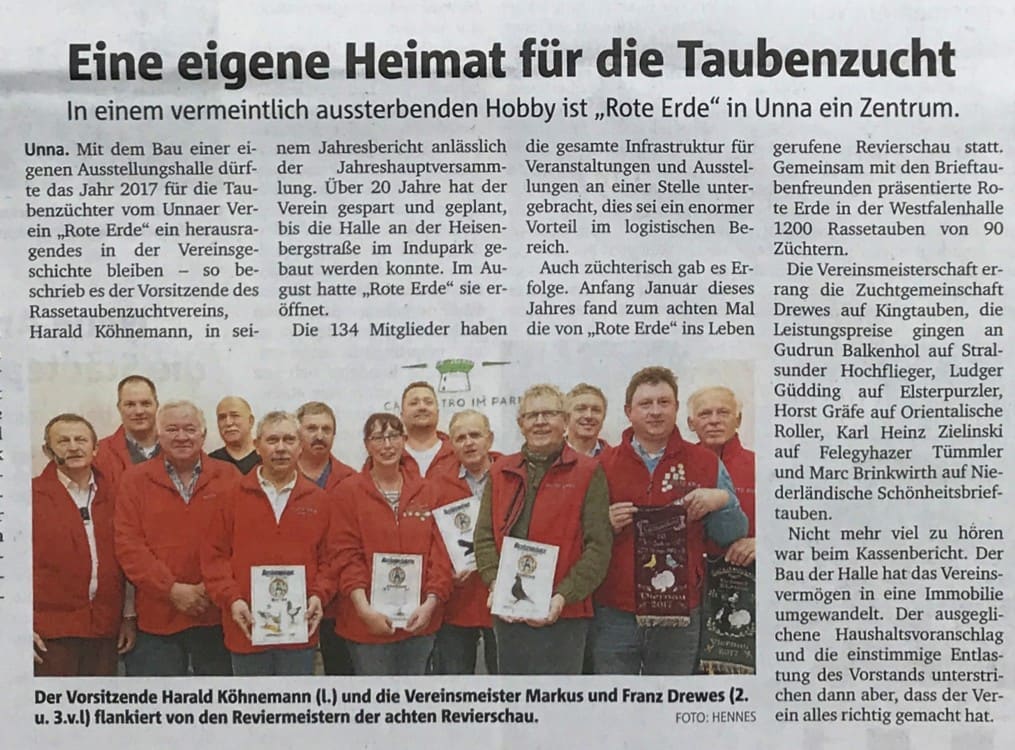 Jahreshauptversammlung 2018, Foto 1