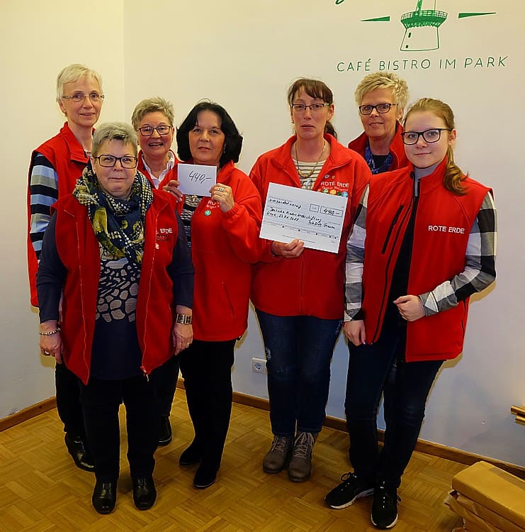 Spendensammlung auf der Jahreshauptversammlung