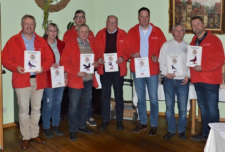Gruppenbild der Reviermeister